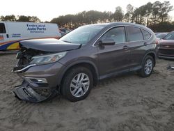 Salvage cars for sale from Copart Seaford, DE: 2015 Honda CR-V EXL