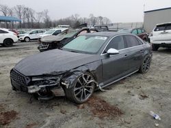 Salvage cars for sale at Spartanburg, SC auction: 2018 Audi S4 Premium Plus