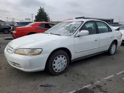 Salvage cars for sale at Moraine, OH auction: 2001 Honda Accord LX