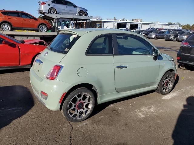 2012 Fiat 500 Sport