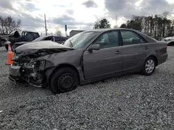 Salvage cars for sale at Mebane, NC auction: 2003 Toyota Camry LE