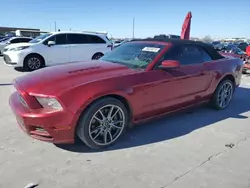 Salvage cars for sale at Grand Prairie, TX auction: 2014 Ford Mustang GT