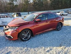 Salvage cars for sale at Gainesville, GA auction: 2019 Honda Civic EX