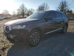 Salvage cars for sale at Laurel, MD auction: 2018 Audi Q7 Premium Plus