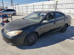 Salvage cars for sale from Copart Sun Valley, CA: 2004 Toyota Camry LE