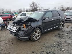 Ford salvage cars for sale: 2019 Ford Explorer Limited