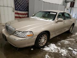 Lincoln Town car salvage cars for sale: 2007 Lincoln Town Car Signature