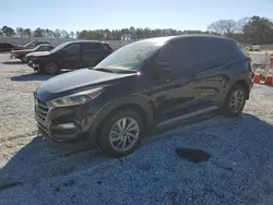 Salvage cars for sale at Fairburn, GA auction: 2017 Hyundai Tucson Limited