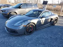 Porsche Vehiculos salvage en venta: 2022 Porsche Cayman GTS