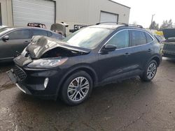 Salvage cars for sale at Woodburn, OR auction: 2022 Ford Escape Titanium