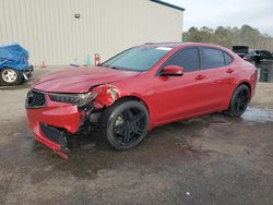 Salvage cars for sale at Harleyville, SC auction: 2020 Acura TLX Technology