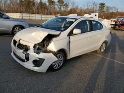 Salvage cars for sale at Glassboro, NJ auction: 2017 Mitsubishi Mirage G4 ES