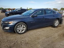 Salvage cars for sale from Copart Mercedes, TX: 2021 Chevrolet Malibu LT