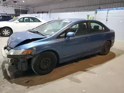 Salvage cars for sale at Candia, NH auction: 2008 Honda Civic LX