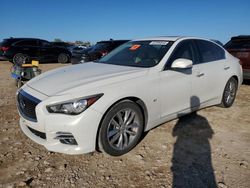 Salvage cars for sale at San Antonio, TX auction: 2015 Infiniti Q50 Base