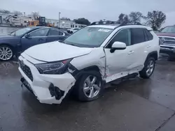 Salvage cars for sale at Sacramento, CA auction: 2021 Toyota Rav4 XLE Premium