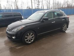 Salvage cars for sale at Moncton, NB auction: 2015 Infiniti QX50