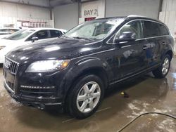 Salvage cars for sale at Elgin, IL auction: 2015 Audi Q7 Premium