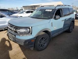 Vehiculos salvage en venta de Copart Brighton, CO: 2021 Ford Bronco Sport BIG Bend