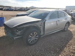 Carros salvage sin ofertas aún a la venta en subasta: 2018 Infiniti Q70 3.7 Luxe