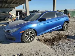 Salvage cars for sale from Copart West Palm Beach, FL: 2018 Honda Civic LX