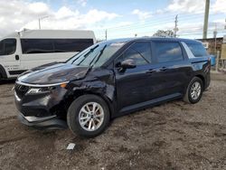 Salvage cars for sale at Homestead, FL auction: 2023 KIA Carnival LX