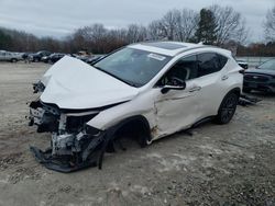 Salvage cars for sale at North Billerica, MA auction: 2022 Lexus NX 350