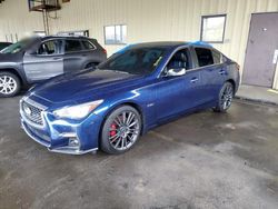 Salvage cars for sale at Marlboro, NY auction: 2018 Infiniti Q50 RED Sport 400