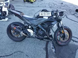 Salvage cars for sale from Copart Exeter, RI: 2016 Yamaha YZFR3