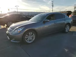 Infiniti salvage cars for sale: 2012 Infiniti G37 Base