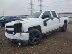 Salvage cars for sale at Elgin, IL auction: 2017 Chevrolet Silverado K1500 Custom