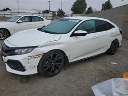 Salvage cars for sale at San Diego, CA auction: 2019 Honda Civic Sport