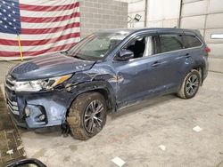 Salvage cars for sale from Copart Columbia, MO: 2017 Toyota Highlander LE