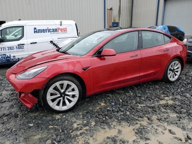 2022 Tesla Model 3