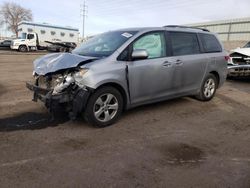 Toyota Sienna le Vehiculos salvage en venta: 2015 Toyota Sienna LE