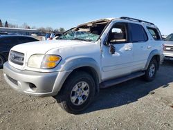 Salvage SUVs for sale at auction: 2002 Toyota Sequoia SR5