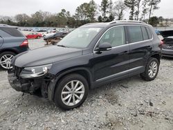 Salvage cars for sale at Byron, GA auction: 2017 Volkswagen Tiguan Wolfsburg