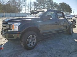 Ford salvage cars for sale: 2018 Ford F150 Supercrew