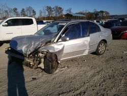 Salvage cars for sale at Spartanburg, SC auction: 2002 Honda Civic EX