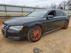 Salvage cars for sale at Chatham, VA auction: 2014 Audi A8 L Quattro