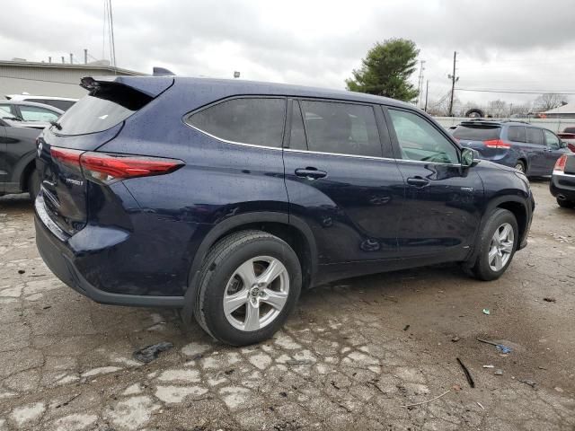 2021 Toyota Highlander Hybrid LE