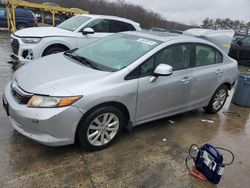 Salvage cars for sale at Windsor, NJ auction: 2012 Honda Civic EX