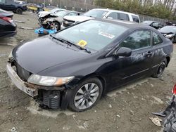 Honda salvage cars for sale: 2009 Honda Civic EXL