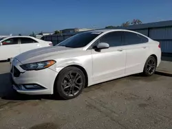 Ford Fusion se Vehiculos salvage en venta: 2018 Ford Fusion SE