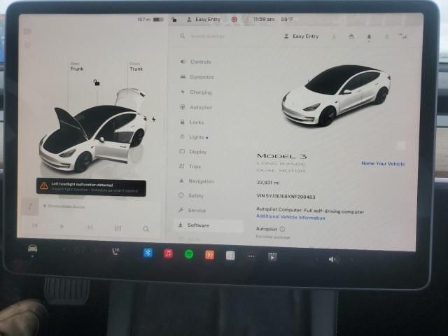 2022 Tesla Model 3