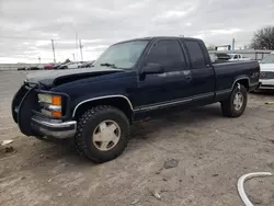 Salvage trucks for sale at Oklahoma City, OK auction: 1996 Chevrolet GMT-400 K1500