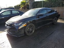 Salvage cars for sale at San Martin, CA auction: 2020 Honda Civic Sport