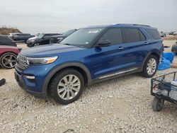 Salvage cars for sale at Temple, TX auction: 2020 Ford Explorer Limited