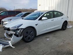 Tesla salvage cars for sale: 2022 Tesla Model 3