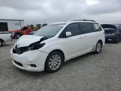 Salvage cars for sale at Lumberton, NC auction: 2011 Toyota Sienna XLE